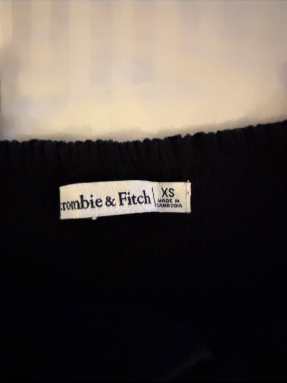 Abercrombie & Fitch Black Spaghetti-Strap Maxi Dress - Picture 2 of 2